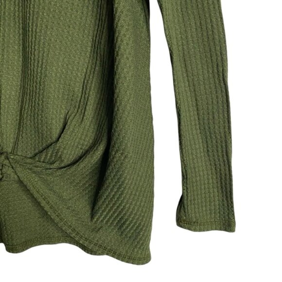 Jackson Rowe Women's Green Knit Top - Picture 4 of 7